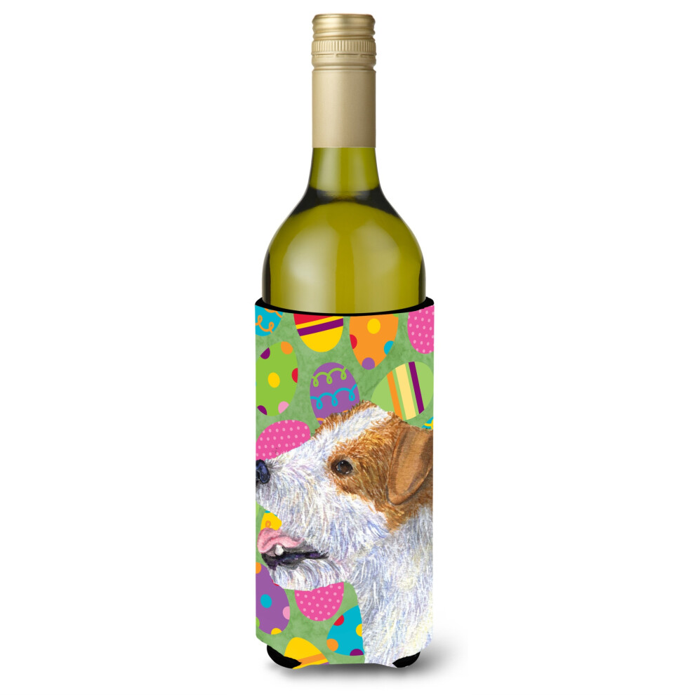 Jack Russell Terrier Easter Eggtravaganza Bouteille De Vin Isolateur De Boisson Isolateur De Boisson Hugger-image
