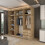 (Votan, 200cm) Havana Double Doors Sliding Mirror Wardrobe 2