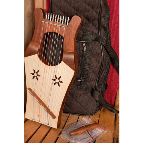 Mid-East Mini Kinnor Harp - Light 2