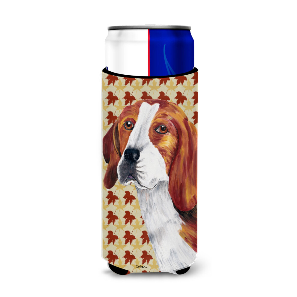 Beagle Fall Leaves Portrait Ultra Getr Nke-Isolatoren F R Schlanke Dosen SC9209MUK-image