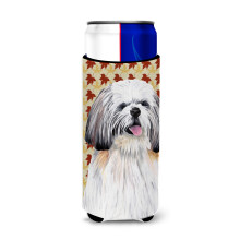 Shih Tzu Fall Leaves Portrait Ultra Beverage izoltory pro tenk plechovky SC9223MUK