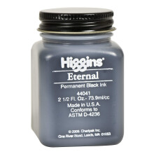 Higgins Black Eternal Ink 2,5 oz palack (44041)