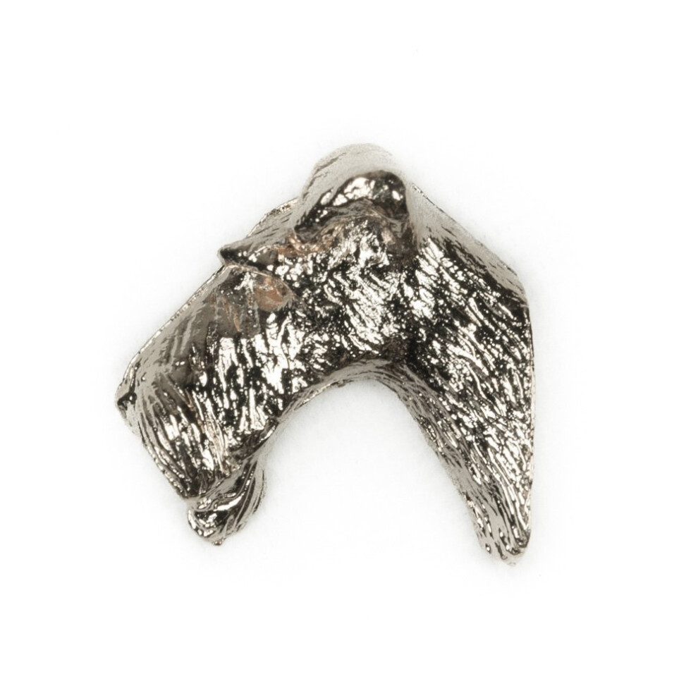 Collection de broches     revers pour chien de style artistique, motif Fox Terrier     poil dur, fabriqu   e au Royaume-Uni