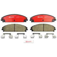 Brembo P11017N Premium keramisk skivbromsbelggssats fram CHRYSLER/DODGE/LANCIA OE# K05142559AA