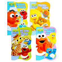 Sesame Street Beginnings Board Books - S?t med fire