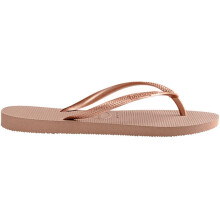 Havaianas Slim Women's Slippers  Rose Gold 5/6 US Women