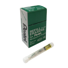 Pentel Refill Eraser for Mechanical Pencils White 12 Tubes 4 Erasers Per Tube (Z2-1N)