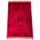 True Face (Red Style 1) Prayer Mat Cushion Padded Namaz Rug Foldable 3
