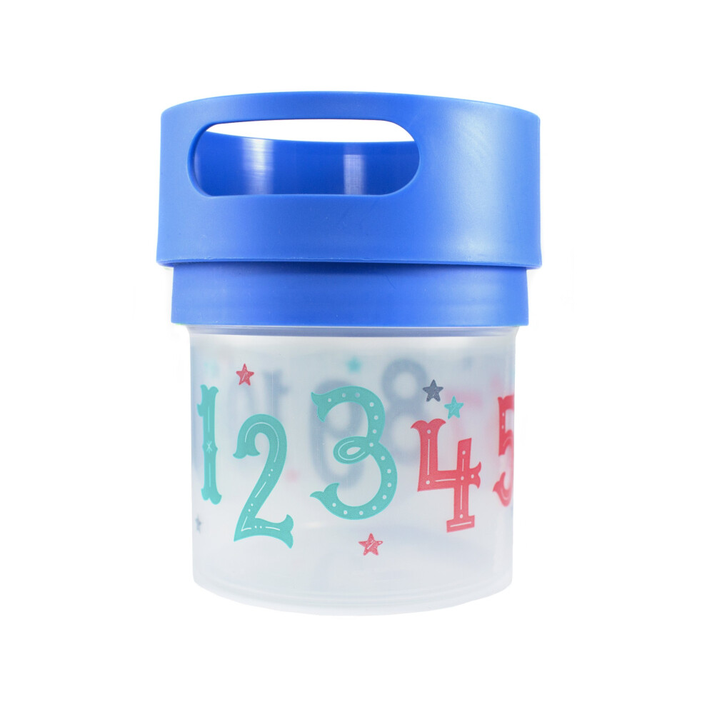 Munchie Mug Spill Proof Snack Cup 12 Ounce Jar Made In The Usa Blue Munchie Mok