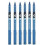 Pilot Pilot BX V5 Ανοιχτό Μπλε Hi-Tecpoint Extra Fine Rollerball Pen 0.5mm Nib Tip 0.3mm Line Width (Συσκευασία 6 τμχ) 1