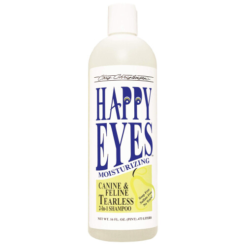 Chris Christensen Happy Eyes Υπερ Συμπυκνωμένο Σαμπουάν και Conditioner Σκύλου, Κάνει 5 Μπουκάλια