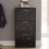 Vida Designs (Black Marble) 3 Drawer Shoe Cabinet Pull Out Hallway Storage 7