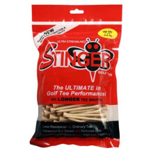 Stinger Tees unisex voksen Natural Golf Tees 2 3/4 tommer [200 Tees] Large X-Large US