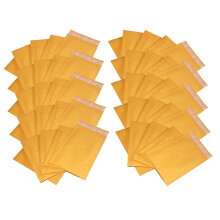 iMBAPrice #000 4 x 8 kraft bublinkov ob lky s polstrovan m, spolu 50 ob lok