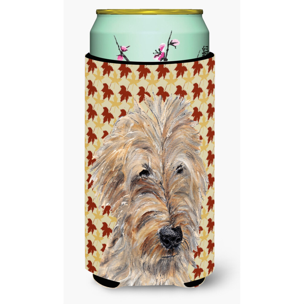 Goldendoodle Herfstbladeren Tall Boy Drankisolator Drankisolator Hugger-image