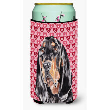 Coonhound Valentine's Love Tall Boy Izolator pentru bauturi Izolator pentru bauturi Hugger