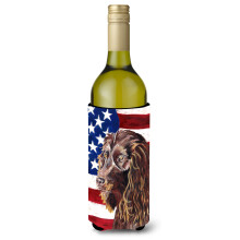 Boykin Spaniel USA Steagul american Sticla de vin Izolator pentru bauturi Izolator pentru bauturi Hugger