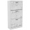 Vida Designs (White Marble) 3 Drawer Shoe Cabinet Pull Out Hallway Storage 9