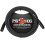 Cabo de Microfone XLR Pig Hog PHM20BKW Preto/Branco de 20 Pés 1