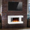 Wall Mounted Electric Heater 820mm - 2000W, Panoramic View, Remote Control, LED Lights 5