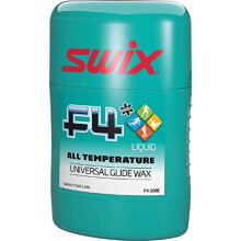 Cera universale liquida Swix F4 per sci e snowboard - Resistente a tutte le temperature e condizioni di neve - 100 ml