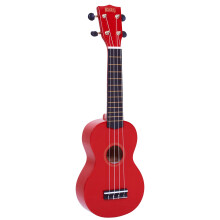 Mahalo Ukuleles MR1RD Rainbow Series Soprano Ukulele R?d