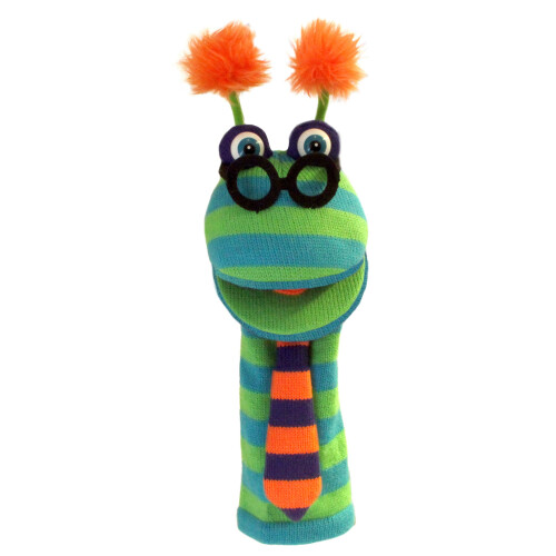 The Puppet Company - Knitted Puppet- Dylan  15 inches