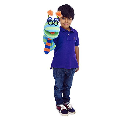 The Puppet Company - Knitted Puppet- Dylan  15 inches 1