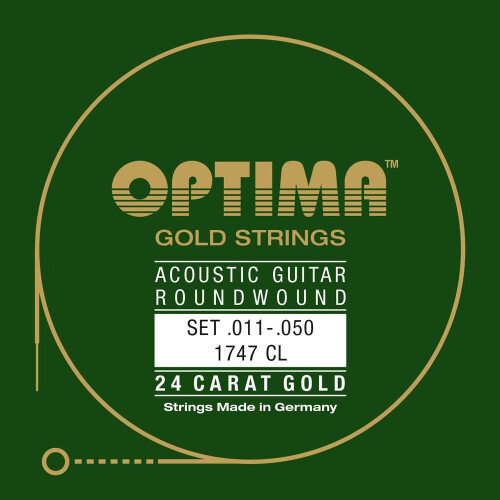 Optima Corde premium placcate in oro