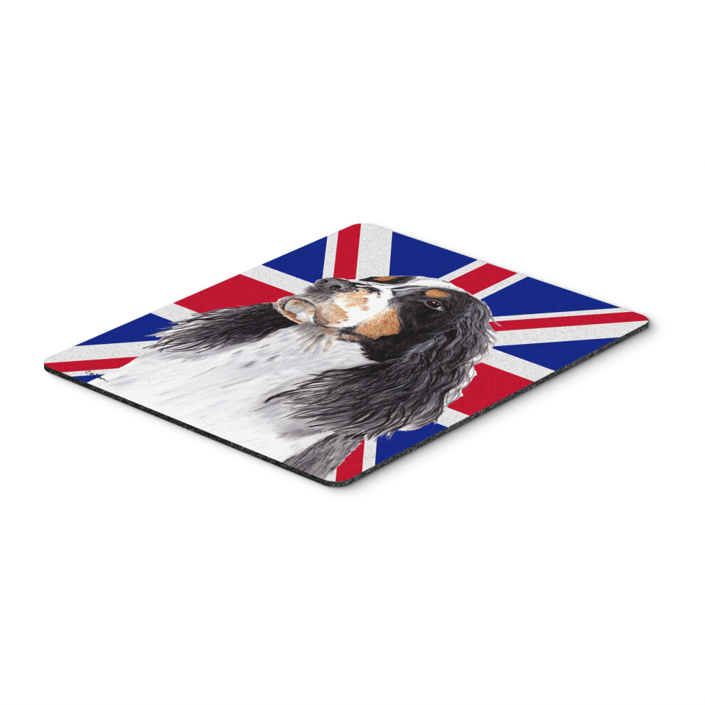 Caroline's Treasures Welsh Springer Spaniel With English Union Jack British Flag Mouse Pad/Trivet Sc9817mp 615872820948