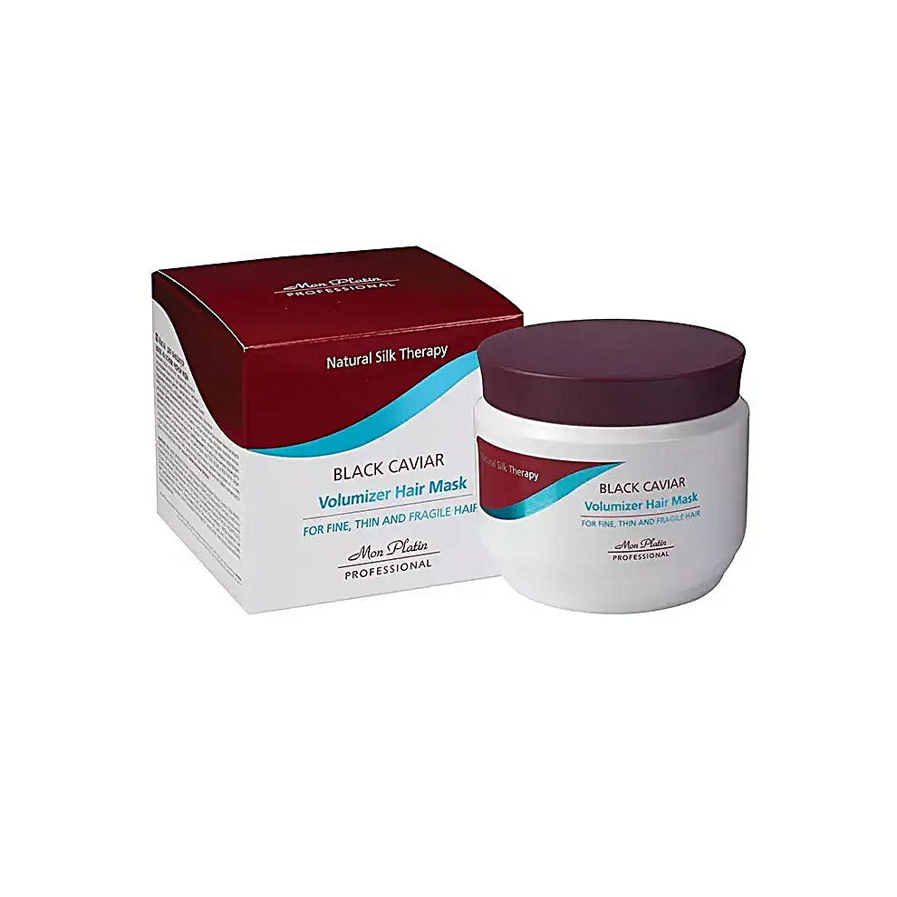 Mon Platin Professional Black Mon Platin Caviar Volumizer Fine Thin Fragile Hair Mask 500Ml