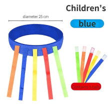 (B)Catch Tail Props Funny Game Outdoor Toy Belt Kindergarten Collective Game Pulling Tail Parent-child Teamwork Game Skill Training