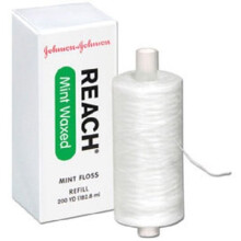 Johnson & Johnson 2733 Rckvidd Mint Floss Waxed Refill Spool 200 yd.