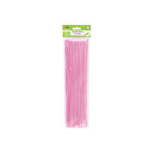 Krafty Kids Chenille-stengels (40 stuks) 6 mm bij 12"" lichtroze