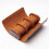 Cylinder pu leather three display travel multifunctional storage packaging wrist watch case 2