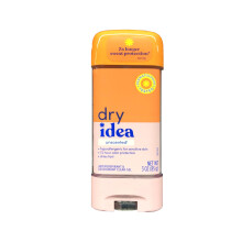 DRY IDEA Advanced Dry Unscented Antiperspirant & Deodorant Clear Gel 3 Oz Pack of 3