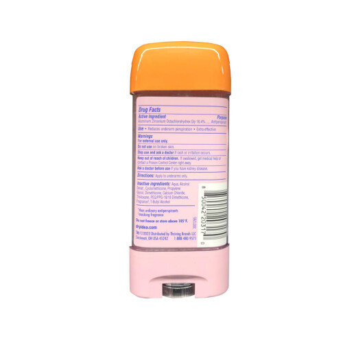 DRY IDEA Antitranspirant & Déodorant Avancé Sans Odeur Gel Clair, 3 Oz (Pack de 3) 2