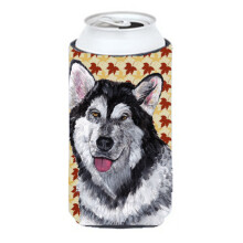 Alaskan Malamute Fall Leaves Tall Boy Izolator pentru bauturi Hugger SC9495TBC