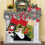 Linen Santa Embroidered Christmas Socks 5
