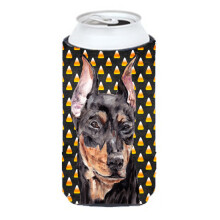 German Pinscher Candy Corn Halloween Tall Boy Izolator pentru bauturi Hugger SC9668TBC