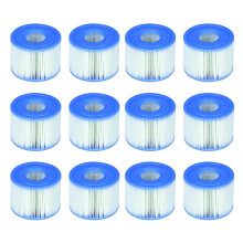 Intex 6 x 29001E B00PUZW3N2 Purespa Type S1 Easy Set Pool Cartridges 12 Filters | 2  1 Pack Blue