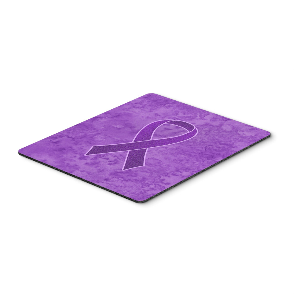 Caroline's Treasures Ribbon For Pancreatic And Leiomyosarcoma Cancer Awareness Mouse Pad An1207mp Purple 615872853755