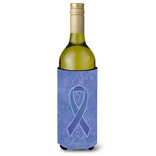 Panglica albastra periwinkle pentru esofagie ?i stomac con?tientizare a cancerului de con?tientizare vin vinuri de bauturi izolatoare Hugger An12