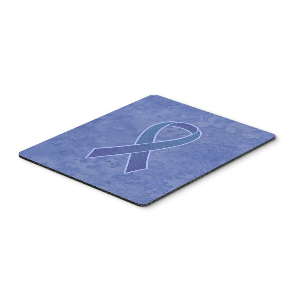 Caroline's Treasures Periwinkle Ribbon For Esophageal And Stomach Cancer Awareness Mouse Pad An1208mp Blue 615872853762