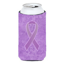 Panglica de lavanda pentru toate con?tientizarea cancerului nalt baiat de bauturi izolator Hugger An1200TBC