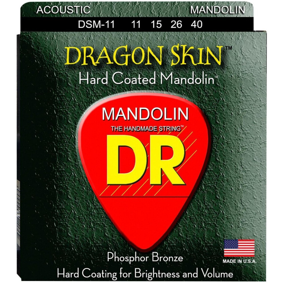 Dr Strings Dragnskn 11-40 Corde Per Mandolino (DSM-11)-image