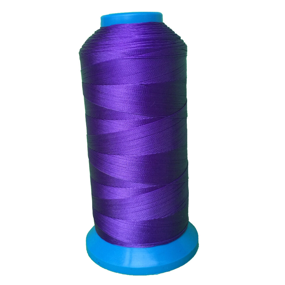 Bonded Nylon Sewing Thread V-69 T70 1500yds for Outdoor  Upholstery (Light Purple)