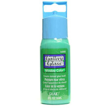 Pintura para ventanas de vidrio de galer a, 2 oz, verde Kelly