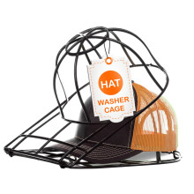 BallcapBuddy Hat Washer voor wasmachine Cap Washer Baseball Cap Washers Baseball Hat Cleaner/Reinigingsbeschermer (zwart (1-pack))