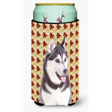 Fall Leaves Alaskan Malamute Tall Boy Izolator pentru bauturi Hugger KJ1203TBC